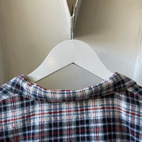 60’s Soft Flannel PJ Top - Medium