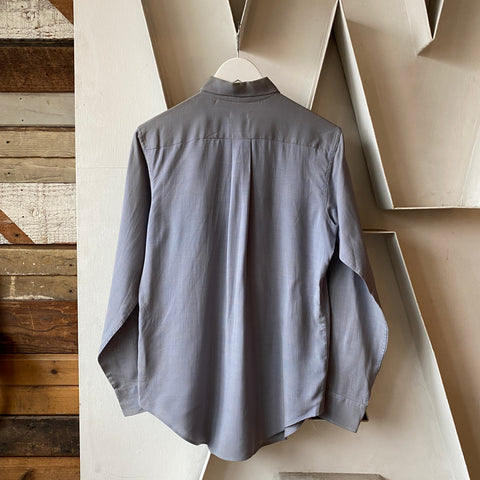 60’s Rayon Zip Shirt - Medium