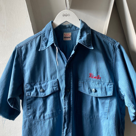 40’s Kast Iron HBT Work Shirt - Large