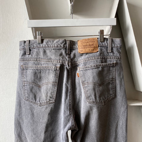 90's Levi’s 517 Orange Tab - 35” x 28”