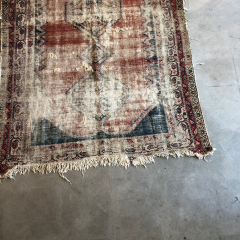Faded Persian Rug - 75" x 55"