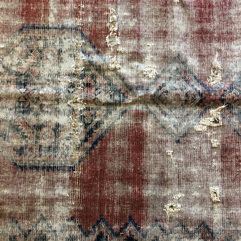 Faded Persian Rug - 75" x 55"