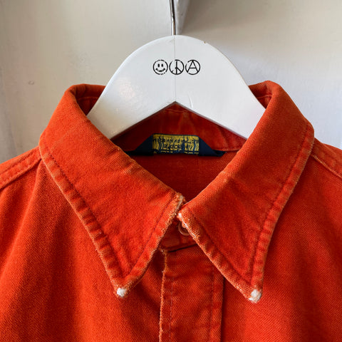 70’s Thrashed OshKosh Button Up - Large