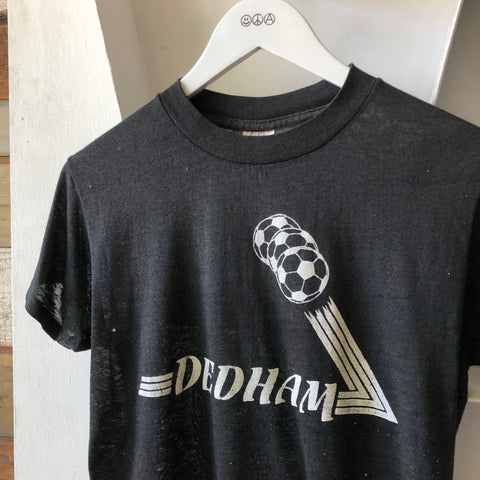 80's Paper Thin Soccer Tee- Small