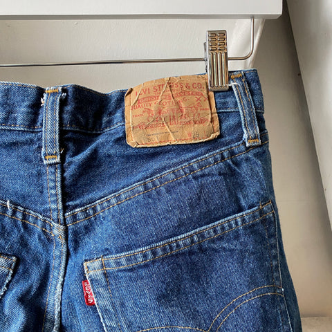 80's Dark Levi's Redline 501 - 27” x 26”