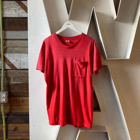 80’s Faded Blank Tee - XL