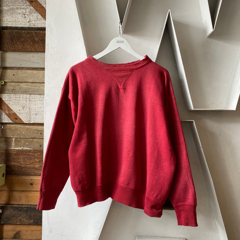 50's Double V Crewneck - XL