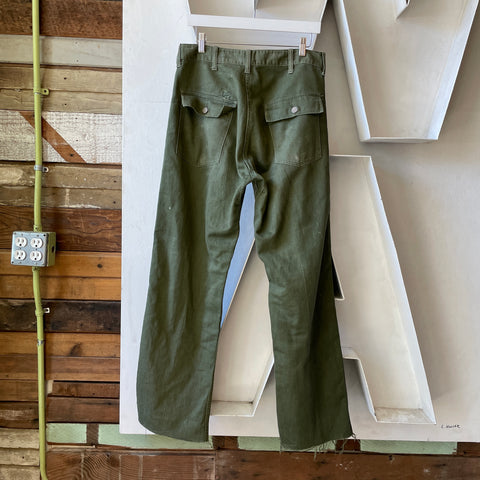 50's 13 Star Baker Pants - 31” x 32”