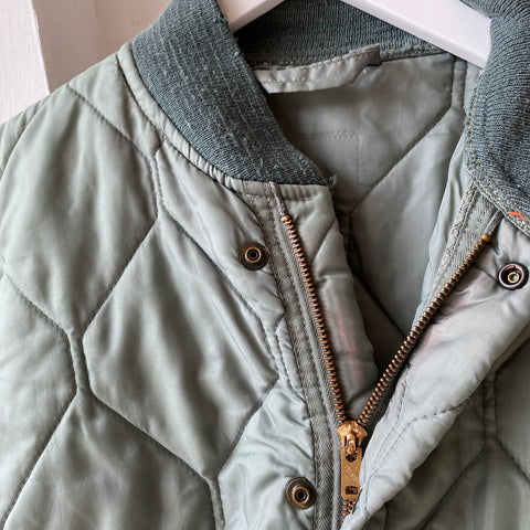 70's Quilted jacket - Large