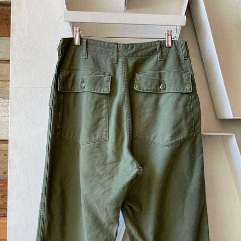 60’s OG-107 Utility Pants - 30” x 29”