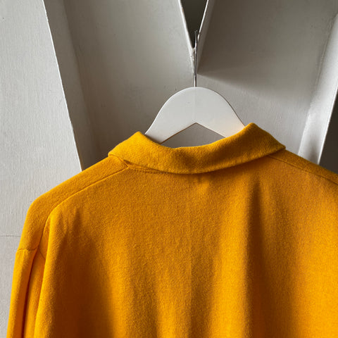 60's Yellow 1/4 Zip - Large
