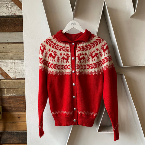 50’s Novelty Sweater - Small