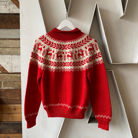 50’s Novelty Sweater - Small