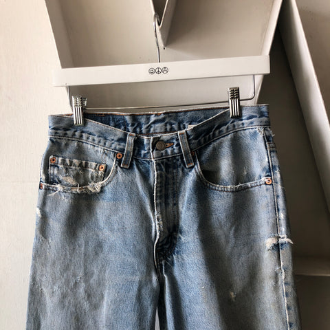 90's Thrashed Levis 517 Boot Cut - 30” x 30”