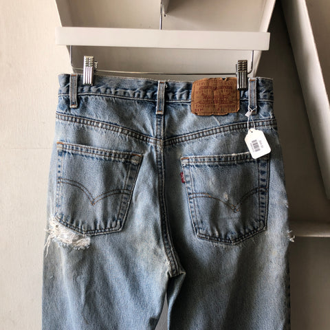 90's Thrashed Levis 517 Boot Cut - 30” x 30”
