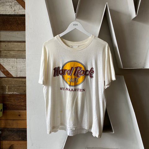 80's Paper Thin Hard Rock Tee - Large