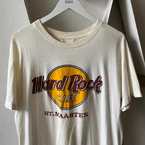 80's Paper Thin Hard Rock Tee - Large