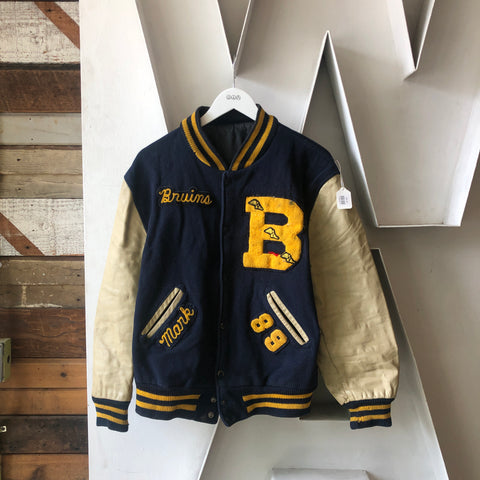 80's Varsity Collegiate Jacket - Large
