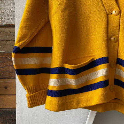 70's Whiting Collegiate Cardigan - Large