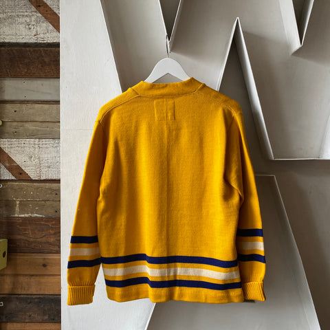 70's Whiting Collegiate Cardigan - Large