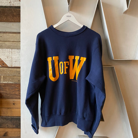 80's U Of W Crewneck - Large