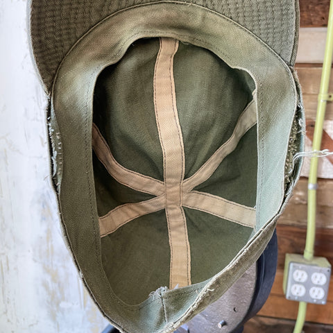 WW2 USAF HBT Cap - Large
