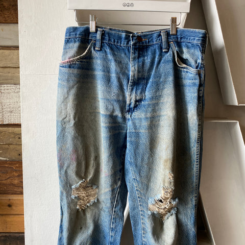 90's Rustler Boot Cut Denim - 34” x 33”