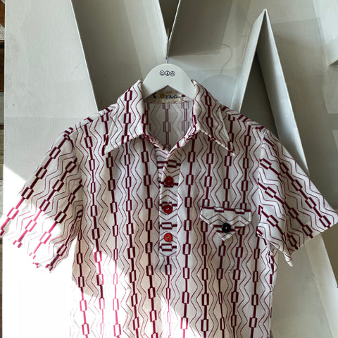 70’s D’Avila Patterned Button Up - Medium