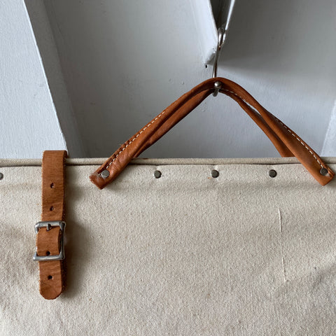 Canvas & Leather Bag - Large