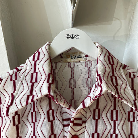 70’s D’Avila Patterned Button Up - Medium