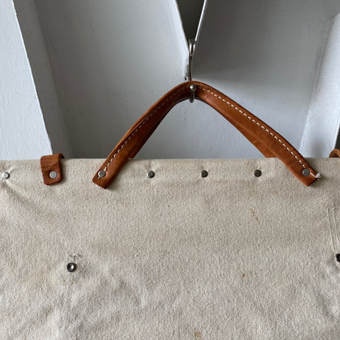 Canvas & Leather Bag - Large