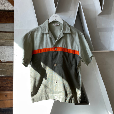 60’s Jantzen Gas Station Button-Up - Medium