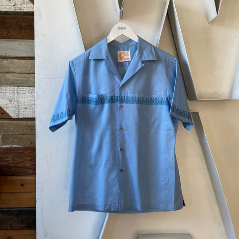70’s Loop Collar Aloha Shirt - Small