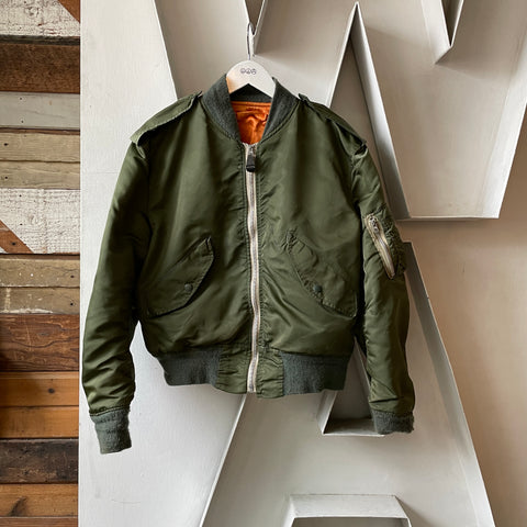 70’s Military Reversible L-2B Bomber Jacket - Medium
