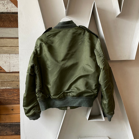 70’s Military Reversible L-2B Bomber Jacket - Medium