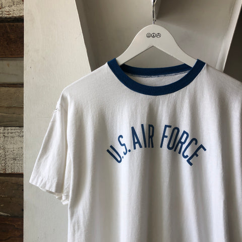 70's US Air Force Ringer - XL
