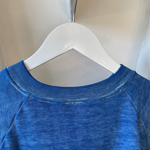 70’s Faded Short Sleeve Sweatshirt - Small