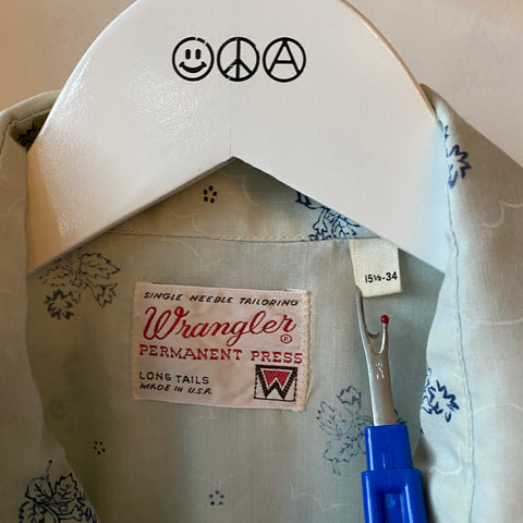 70’s Wrangler Snapper Shirt - Medium