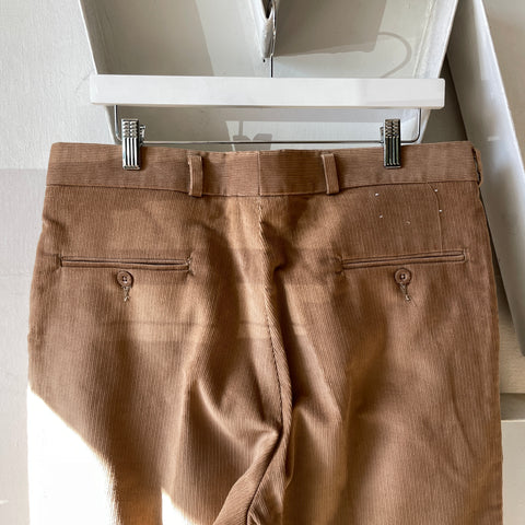 70’s Corduroy Trousers - 35” x 32”