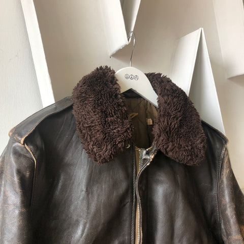 Leather G-2 Jacket - XL