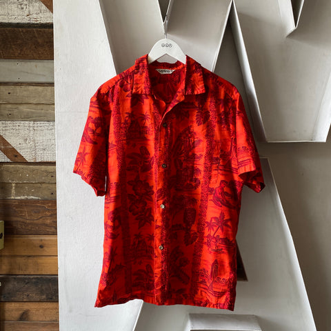 60's Aloha Shirt - Large