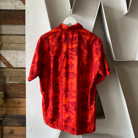 60's Aloha Shirt - Large