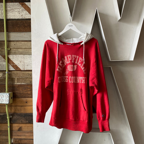 80's Reverse Weave Hempfield Hoodie - XL