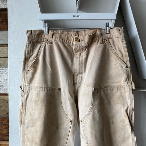 Faded Carhartt Dungarees - 36” x 32”