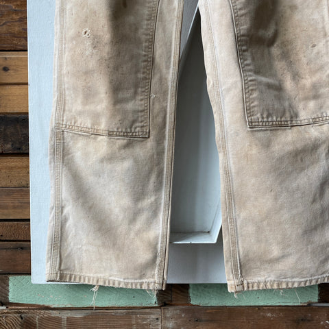 Faded Carhartt Dungarees - 36” x 32”
