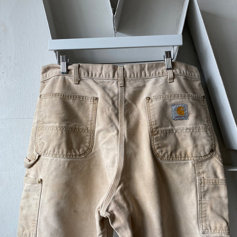 Faded Carhartt Dungarees - 36” x 32”