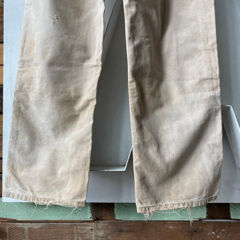 Faded Carhartt Dungarees - 36” x 32”