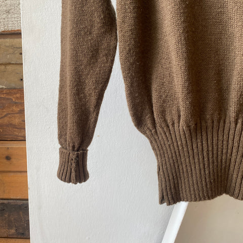 70's Mil-Spec Henley Sweater - Medium