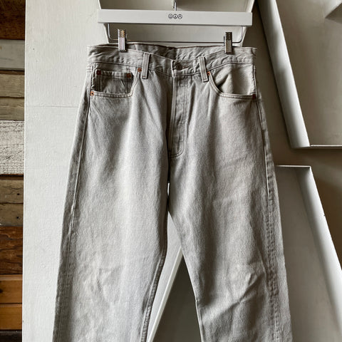 90’s Grey Levi’s 501 - 31” x 32”