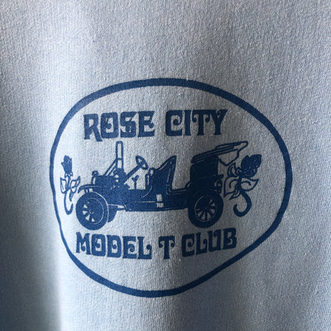 80's Rose City Model T Crew - XL